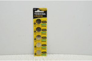 ΜΠΑΤΑΡΙΑ CR2016 LITHIUM 3V 1T TOSHIBA Συσκευασία :12 0911037